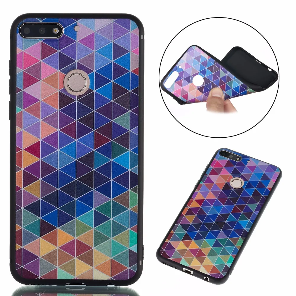Чехол для Huawei Y6 2018 чехол Y5 Y7 Prime Pro Honor 7A 7C 7s 7 Play Nova 2 Lite Enjoy 8E 8 |
