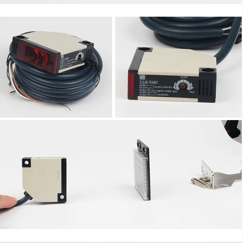 E3JK R4M1 фотоэлектрический переключатель с рефлекторным отражением инфракрасный