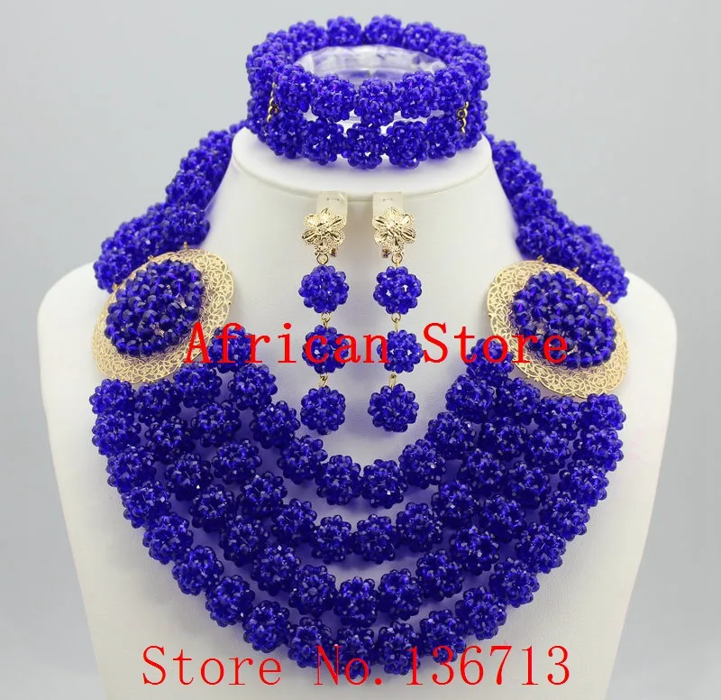 Свадебный комплект ювелирных изделий из бисера в африканском стиле | Украшения и