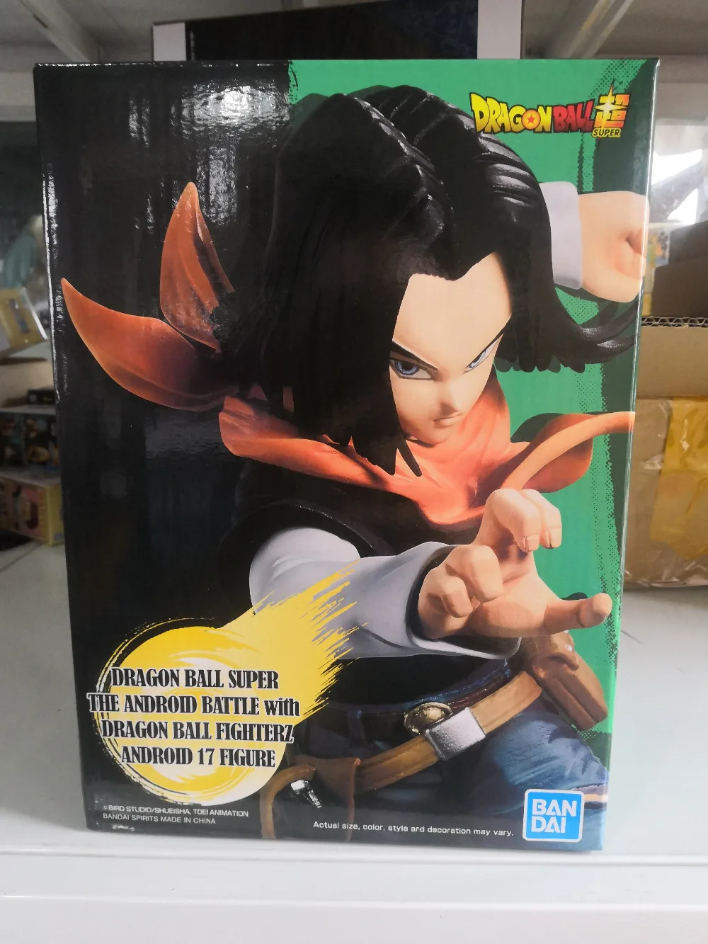 BANPRESTO оригинальный Драконий шар на ANDROID Битва с FIGHTERZ № 17 фигурные куклы Brinquedos за