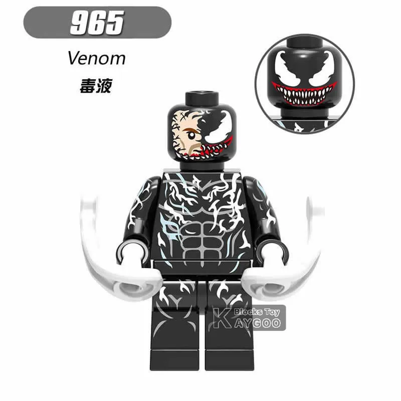 X0220 Супер Герои анти Venom бойню Хамелеон morbius гидро Man вампира кошка шокер