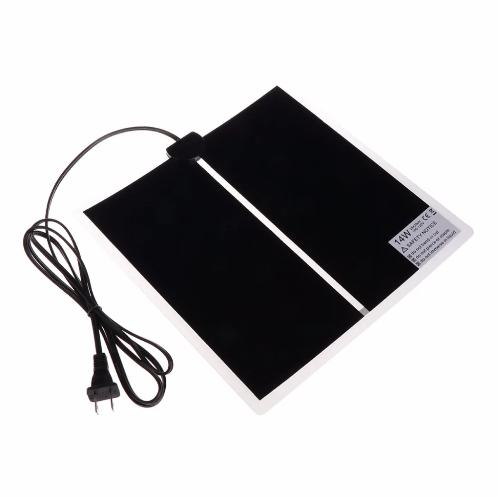 1 шт. 100 120V 5W/7W/14W/20W Pet Нагревательный мат Теплее Кровать для амфибий Брудер