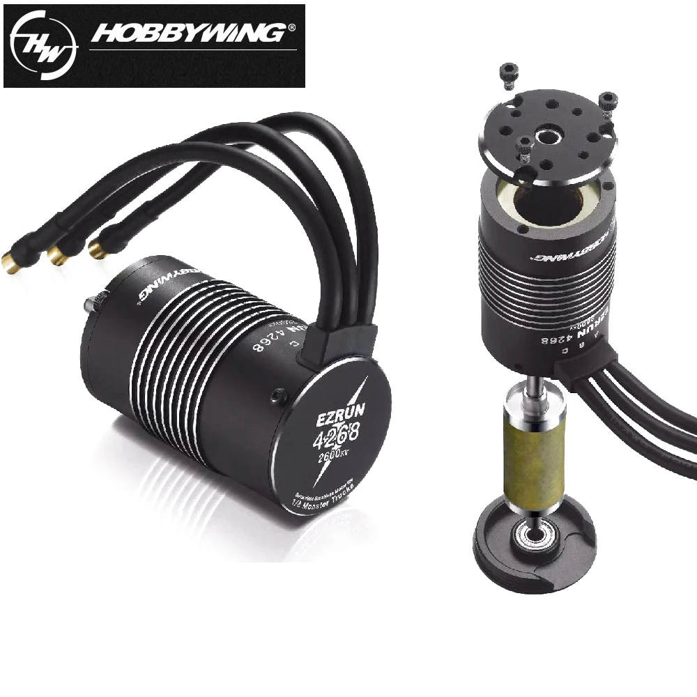 Hobbywing EzRun Max8 v3 150A водонепроницаемый бесщеточный ESC T/TRX штекер+ 4268 KV2600 мотор+ светодиодный программатор для 1/8 RC автомобиля грузовика