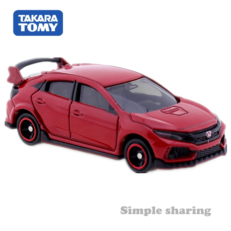 Takara TOMY Tomica № 58 Honda Civic Тип R 1:64 литый под давлением миниатюрный набор моделей