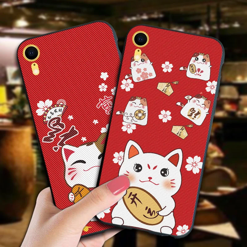 Силиконовый чехол для телефона Apple iPhone XS Max X XR 8 7 6 6S Plus с 3D рисунком мультяшного