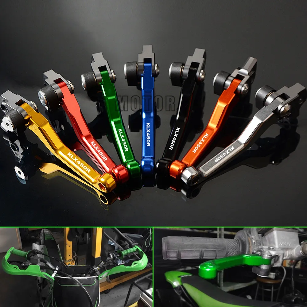 CNC алюминий Dirt Pit Bike мотоциклетные Рычаги Тормозная система сцепления ручка Pivot