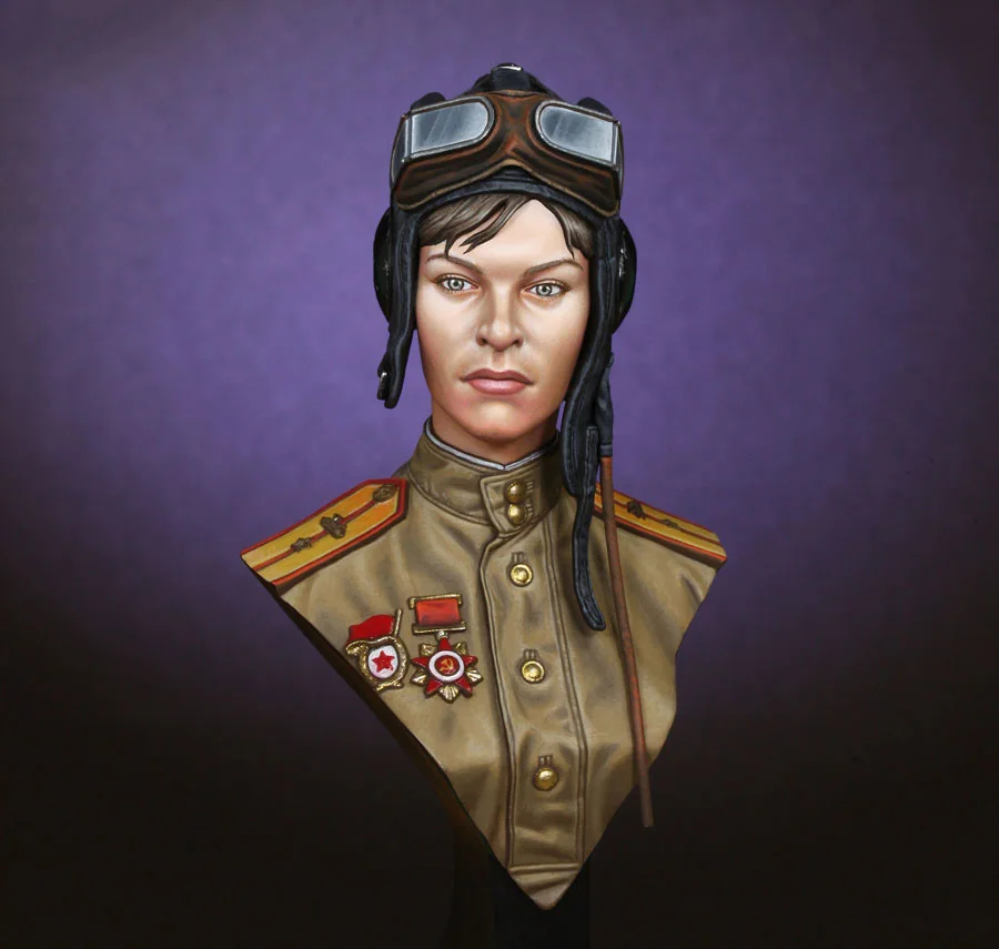 В разобранном виде 1/10 Su jun женский tankhand 1945 солдат фигурки каучуковый комплект DIY игрушки неокрашенные наборы