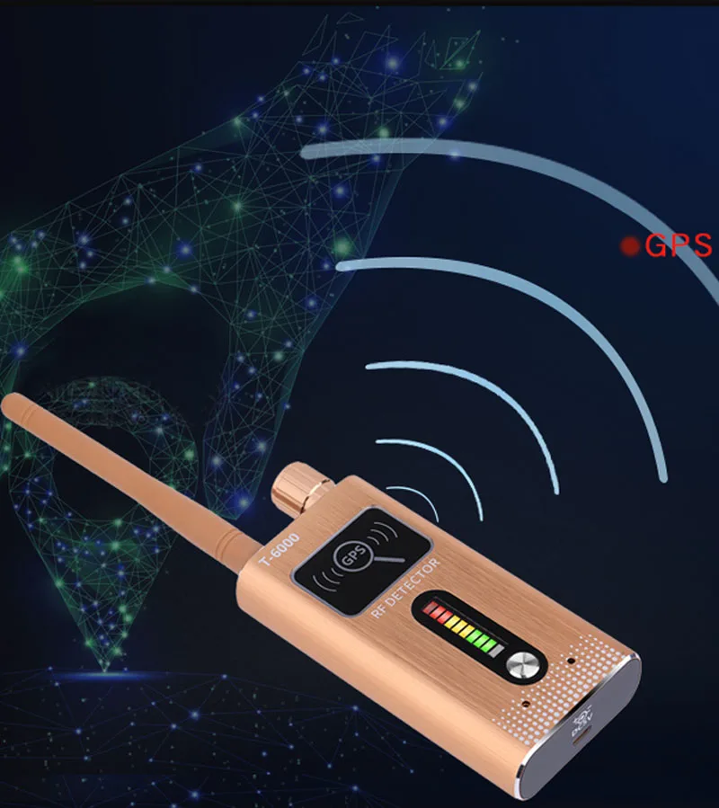 Высокочувствительный портативный беспроводной детектор сигнала для 1 2G 2 4G 5 8