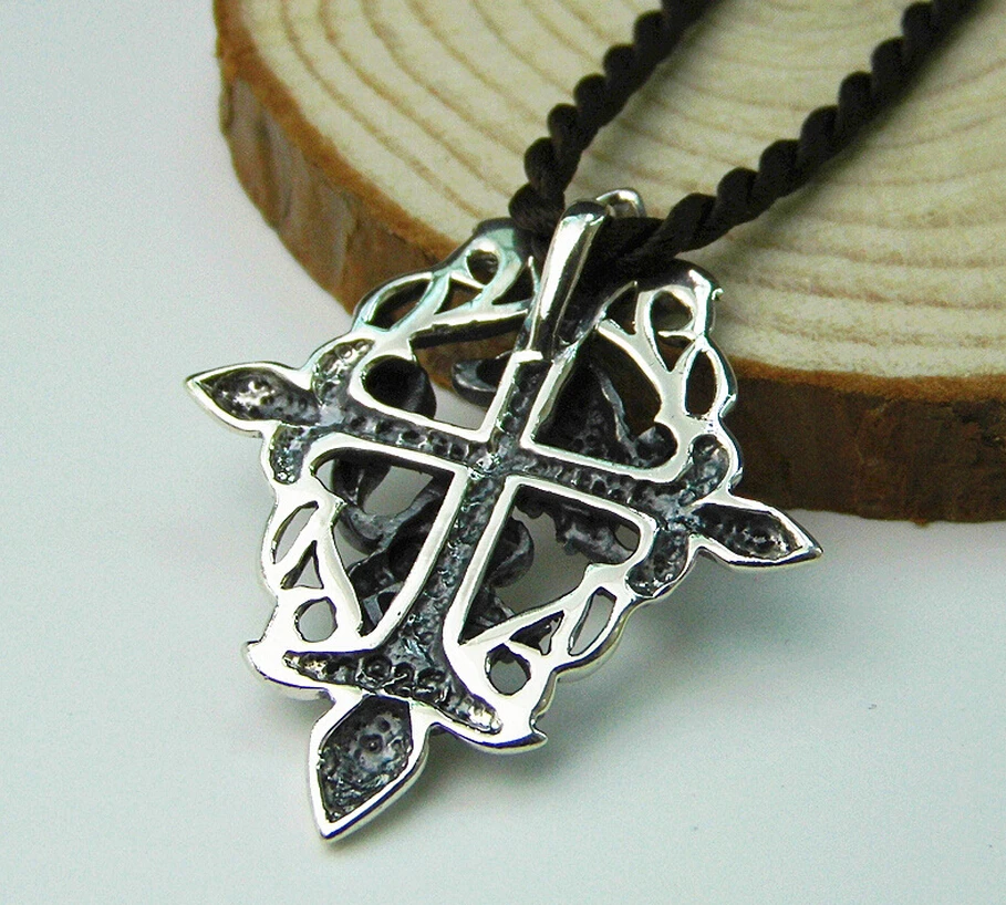 Тайское Серебро винтажный кулон преувеличенная атмосфера в виде волка серебро 925