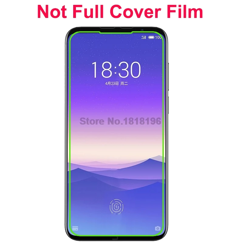Защита экрана для Meizu 16 s закаленное стекло 2.5D 9H ультратонкая прозрачная защитная