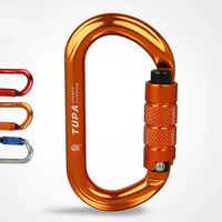 new colorful good quality 25kn o type master lock fast hang buckle professional downhill caving equipments