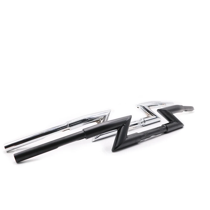 

Мотоциклетная Ручка 25 мм для Harley Cafe Racer Robber Yamaha Honda Suzuki Scooter Moto Retro на руль мотоцикла черные стержни