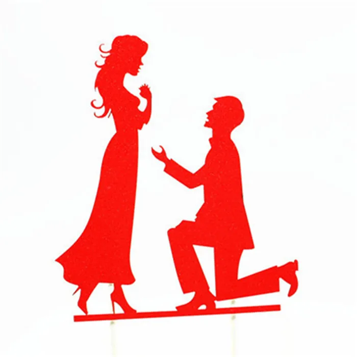 H94 Cake Topper Свадебный Топпер для торта, фиолетовые Свадебные украшения для свадьбы, Mr Mrs, свадебные топперы для торта, вечерние принадлежности для жениха и невесты, топпер для торта - Цвет: H94 Cake Topper