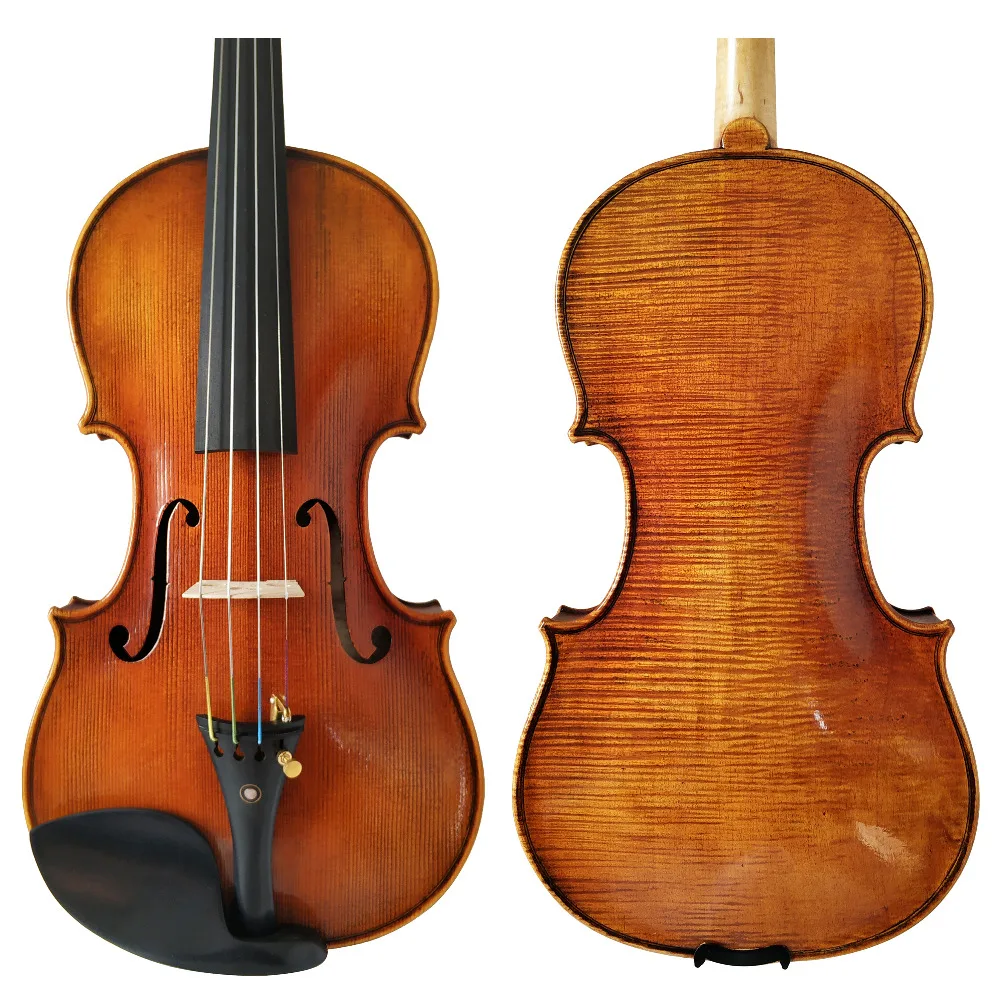 Бесплатная доставка копия Stradivarius 1716 100% ручная работа масляный лак скрипка +