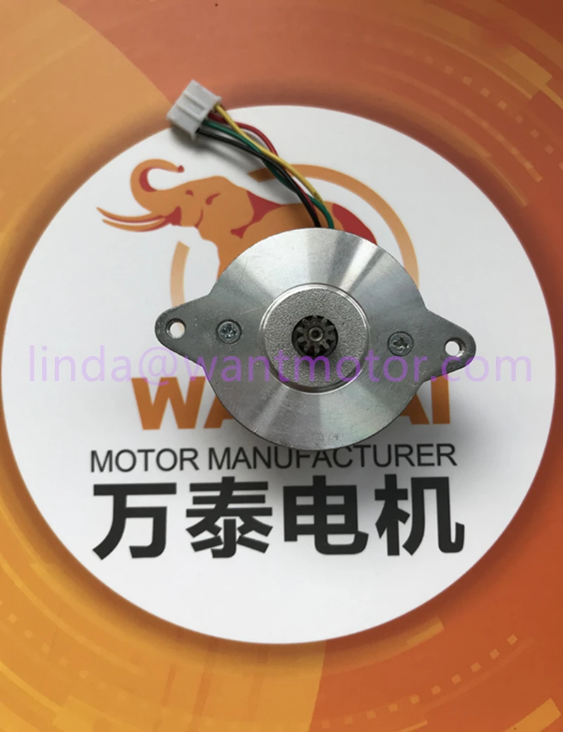 Wantai 4-Lead Nema14 круглый шаговый двигатель 36HS2418 13N-cm(18oz-in) 1.88A 19 мм CE ROHS iso-cnc 3D принтер |
