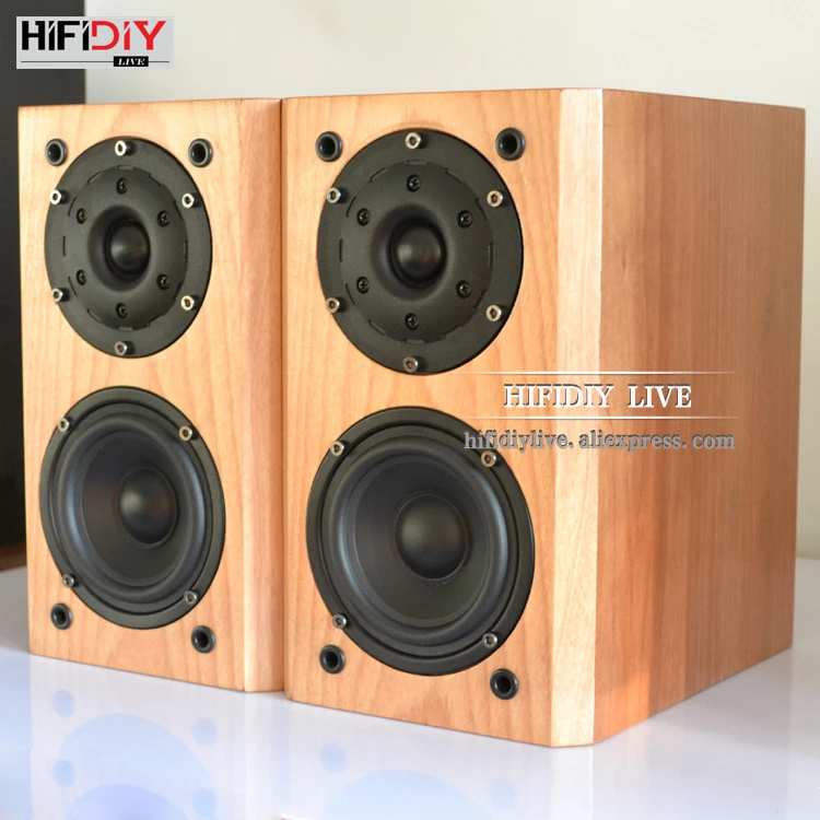 HIFIDIY LIVE книжная полка динамик звуковая коробка 4,5 дюймов HIFI домашний передний домашний кинотеатр вокруг DIY 80 Вт* 2 пассивные аудио колонки B4