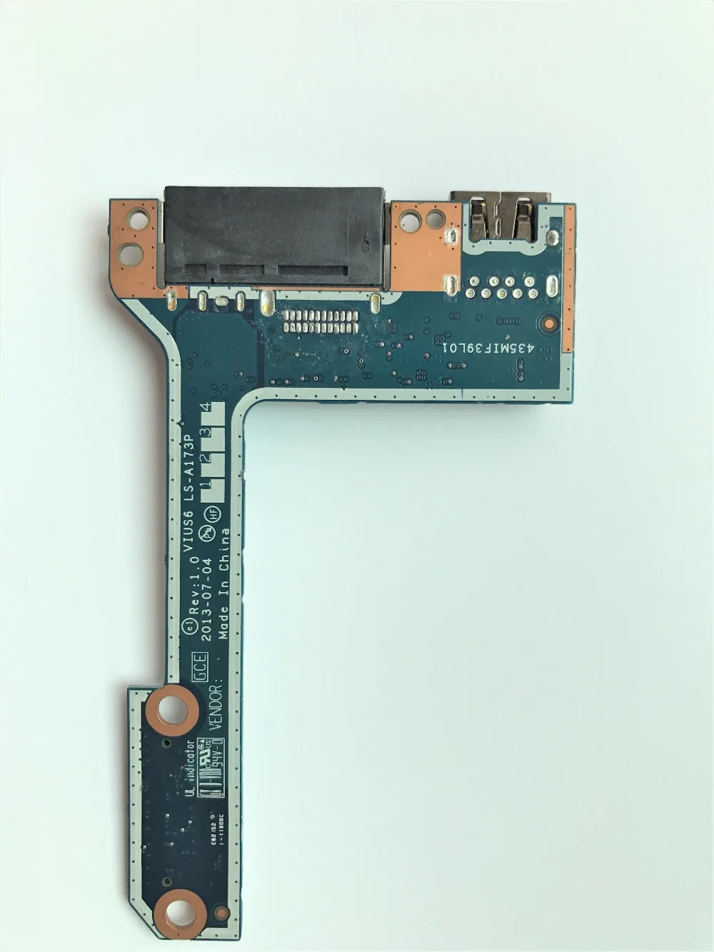 Оригинальная USB плата для Lenovo ThinkPad S540 с питанием постоянного тока 04X5186 VIUS6 LS