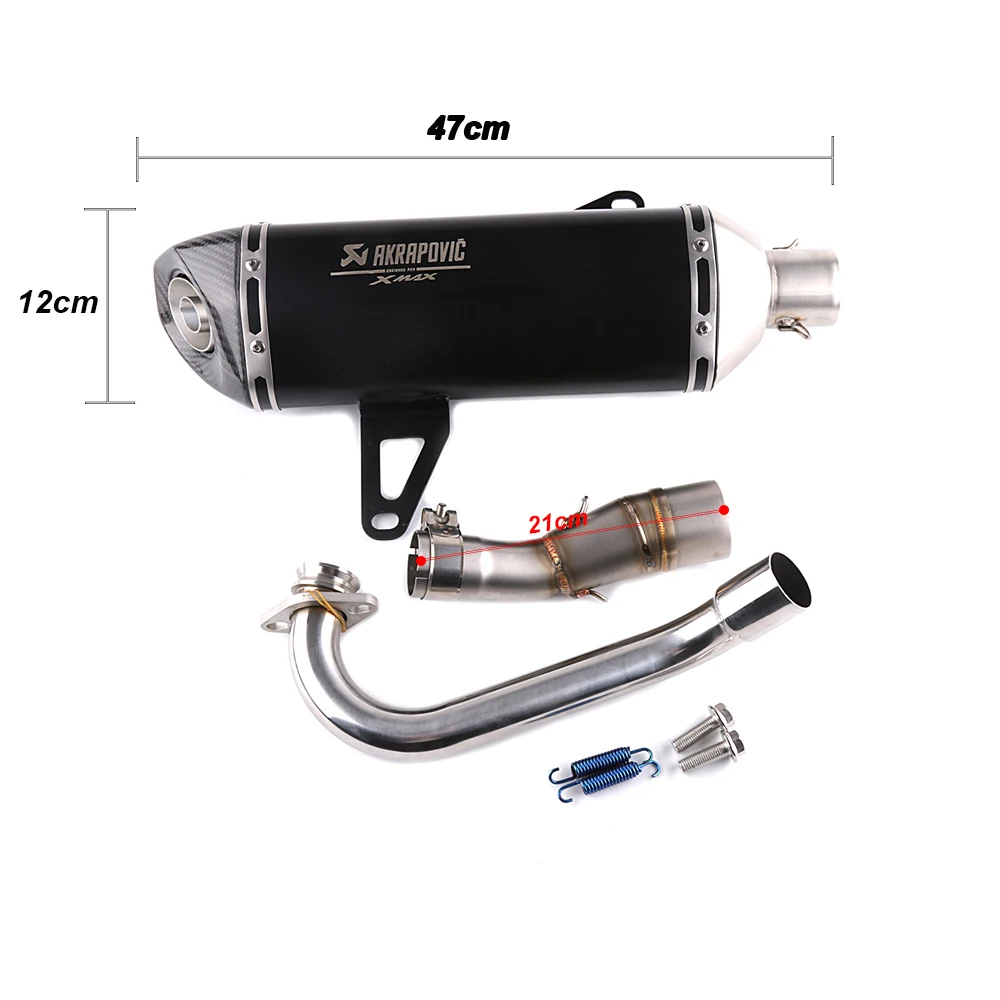 SMOK для Yamaha Xmax 250 300 2017 2018 мотоцикл Нержавеющая сталь углеродного волокна дБ убийца