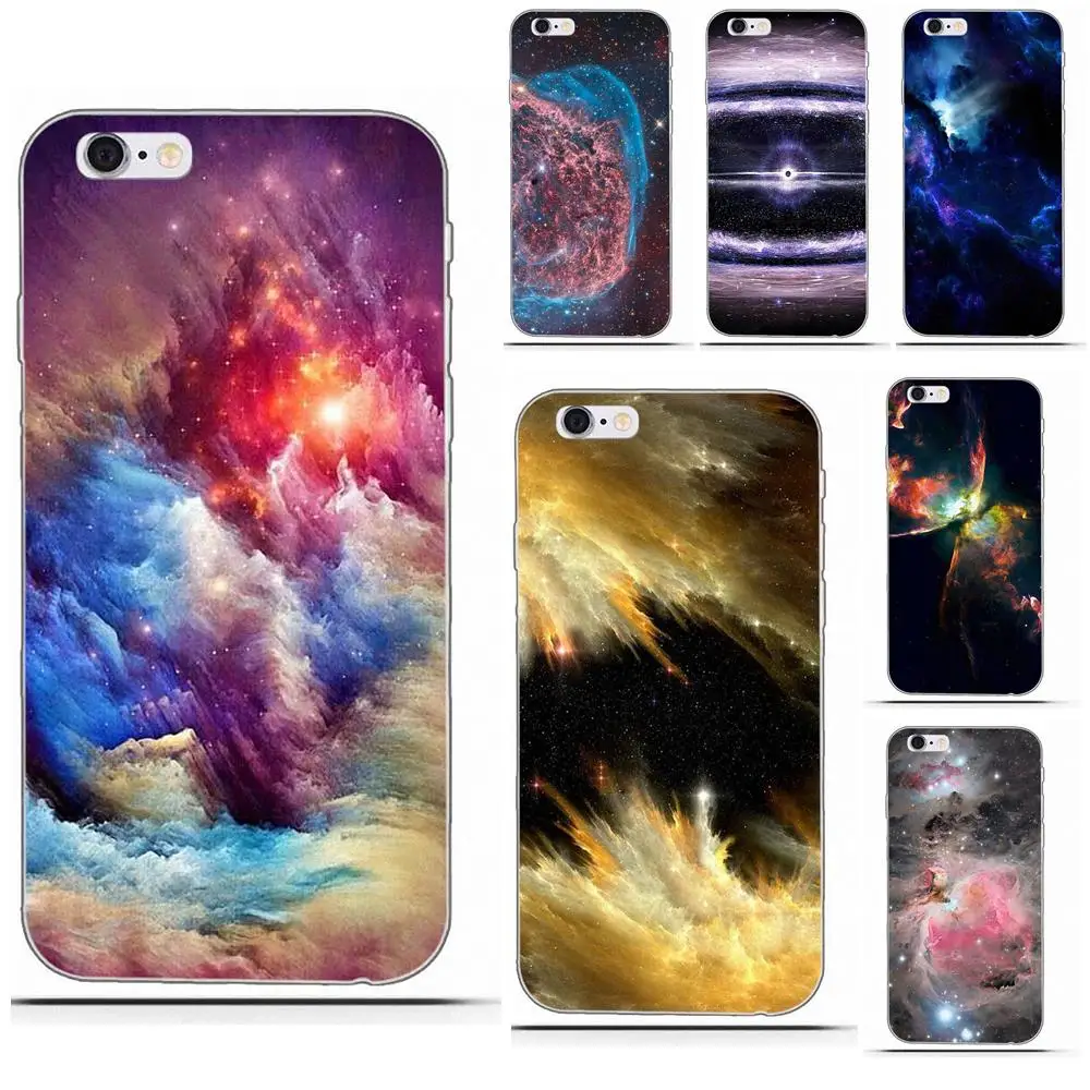 Чехол-накладка Wexoeq nebula для Huawei G7 Y6 II Y7 Xiaomi Redmi Note 2 3 5 Mi 4 4C 4I 5S 5X 6X 8 SE Pro | Мобильные