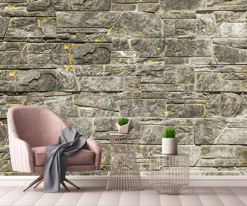 Настенные 3D обои на заказ современный простой фон в стиле ретро с рисунком