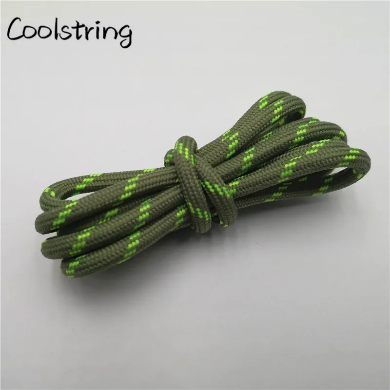 Coolstring Открытый Круглый Веревка походная обувь шнурки одежда в полоску устойчивые кроссовки ботинок шнурки для мужчин и женщин спортивные