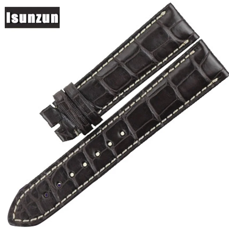 ISUNZUN Women's Watch Strap for Longines L2 Belt With The Original Watchbands Styles Genuine Leather Watch Strap Watch Band