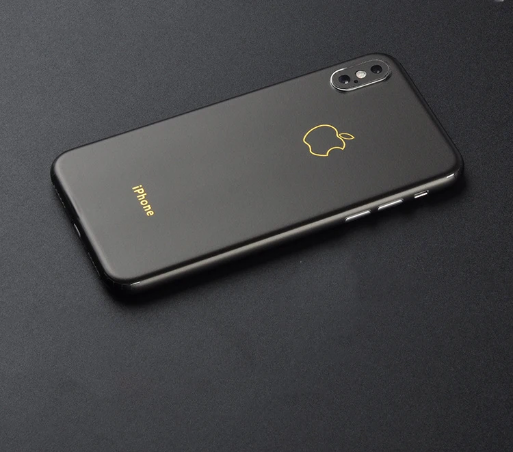 DIY ПВХ задняя пленка протектор для iphone X 8 8 Plus камера край задняя защита дизайн не чехол матовая металлическая текстура