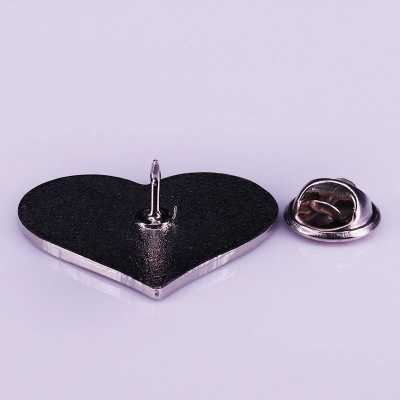 Kindness is cool pretty heart brooch lovely floral design positive pin art decor | Украшения и аксессуары