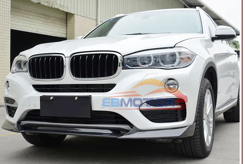 Передний спойлер из настоящего углеродного волокна для BMW X6 F16 xDrive Series 15UP B463 |