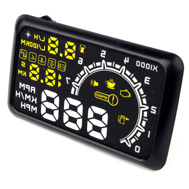 5.5 &quotash 4c автомобилей HUD Head Up Дисплей OBD II проектор Digital Light ускорения