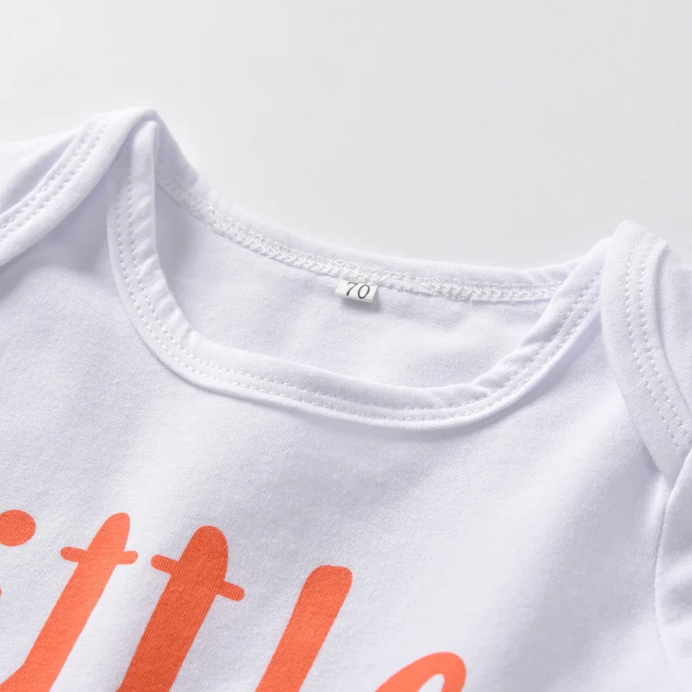 Комплект одежды из 3 предметов для новорожденных девочек комбинезон с короткими