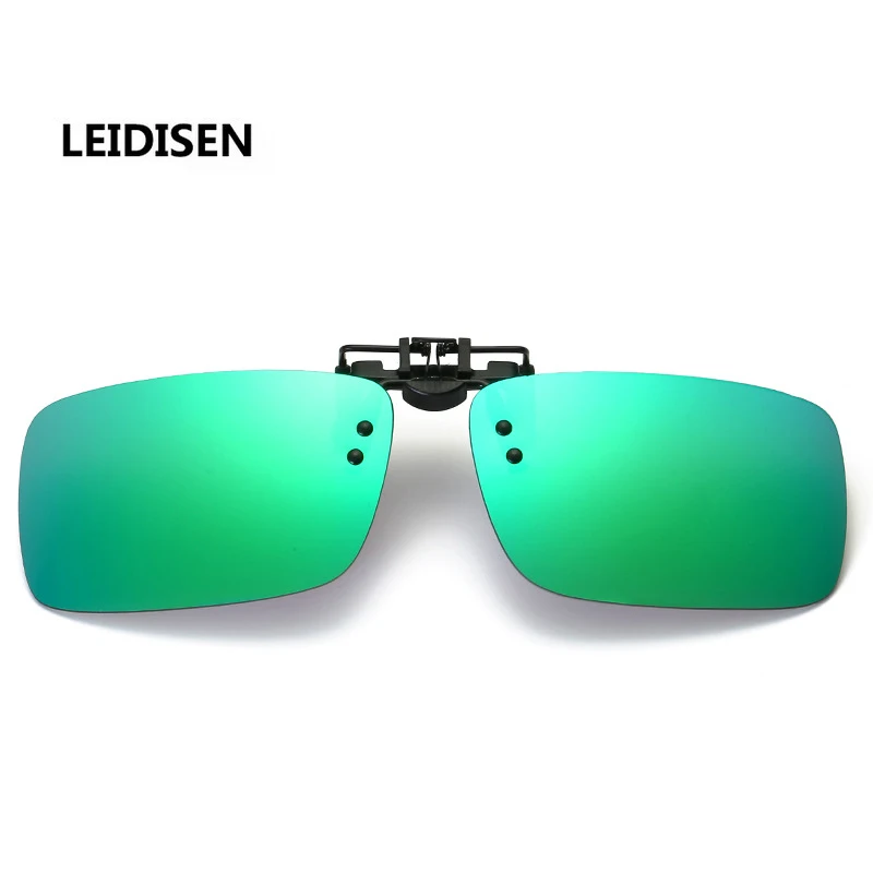 2017 New LEIDISEN Men's Polarized HD Eyewear Clip Colorful Coating Lens Men Women Myopia Glasses Fashion Eyeglasses Lenses|polarate hd|lens