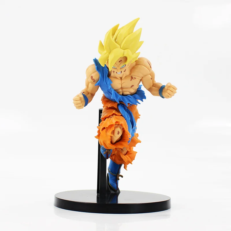 20 стилей Dragon Ball Z Супер Saiyan fe сын Goku vegeta воины прыгали 50th черный Scultures золотистым фигурка из ПВХ фигурка игрушки