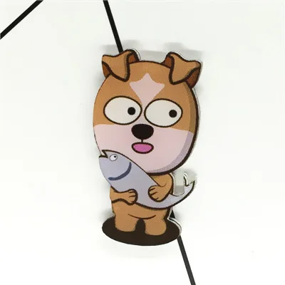 1 шт. Живопись Животные значки с героями мультфильмов для одежды Акриловые Броши