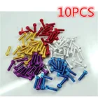 Универсальные крепежные винты для грязного велосипеда, мотоцикла, мотоцикла, гайки, болты, 10 шт., 6 мм, наклейка на мотоцикл