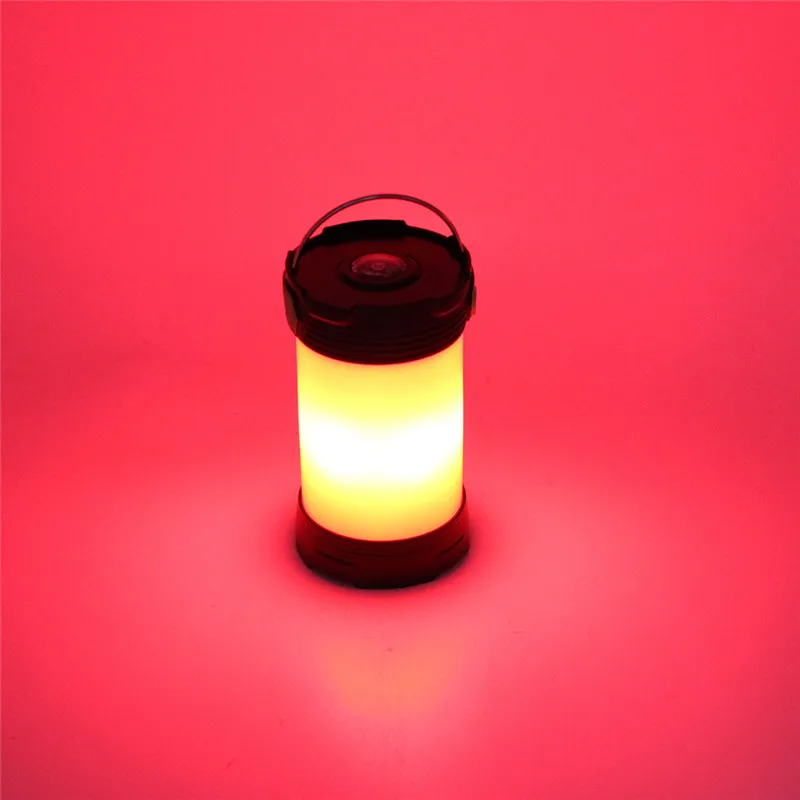 Сверхяркий светодиодный фонарик для кемпинга подвесной с компасом складной