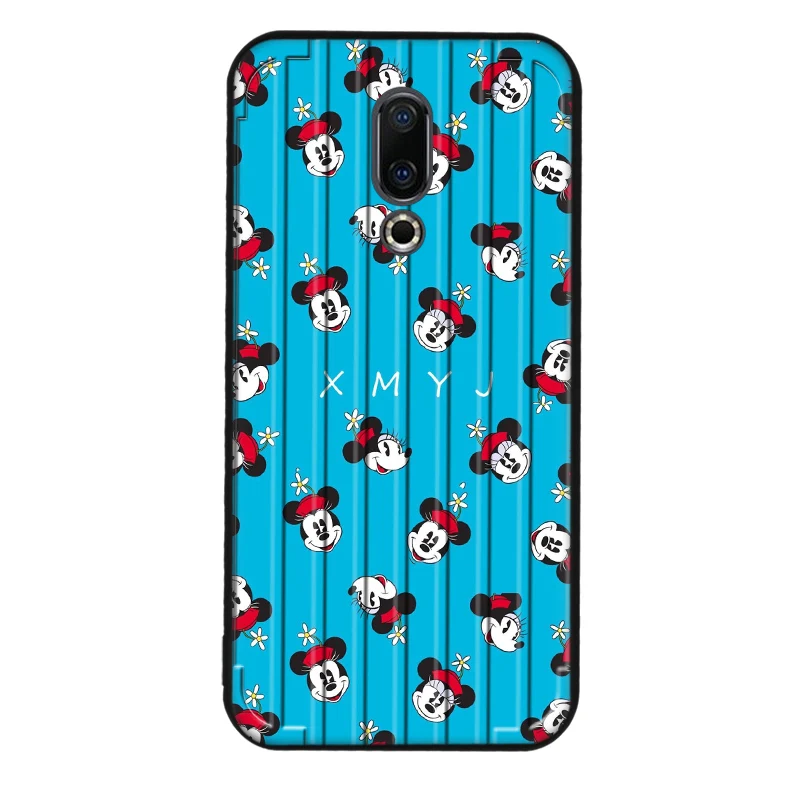 Чехол для багажа чехол Meizu 15 Lite 16 th Plus 16X 16S M15 милый мягкий с медведем X8 V8 Pro|Бамперы|