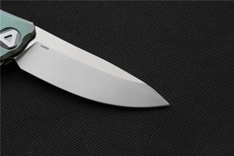 Новый титановый плавник VENOM Kevin John conc M390/S35VN складной нож керамический шариковый