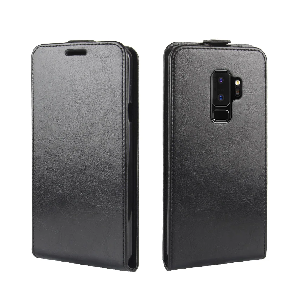 Чехол для телефона Samsung Galaxy S9 Plus откидная задняя крышка из искусственной кожи