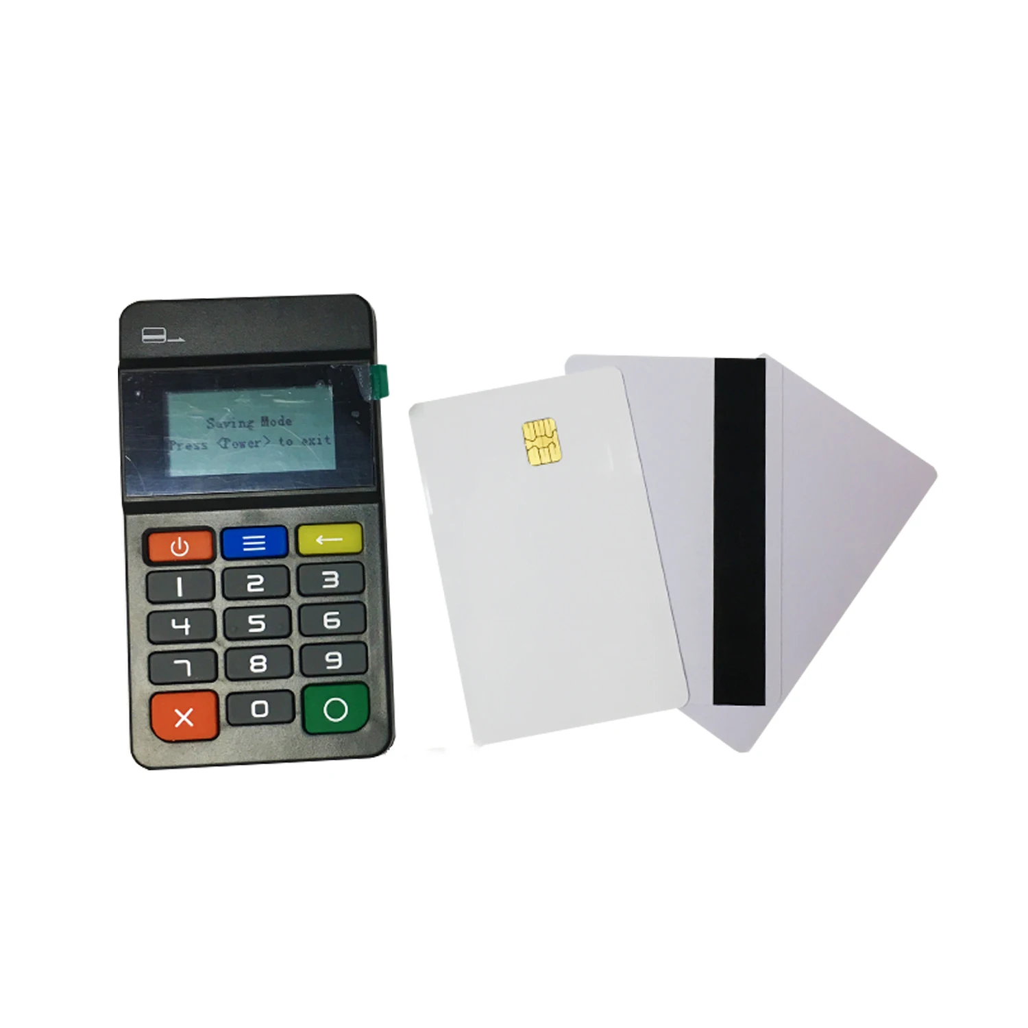 MPOS Терминал l Магнитный кардридер NFC/IC чип с клавиатурой Bluetooth интерфейс HTY711|chip card