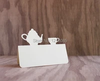 white tea party place cards set placecards love birds place cards elegant wedding custom anniversary place card