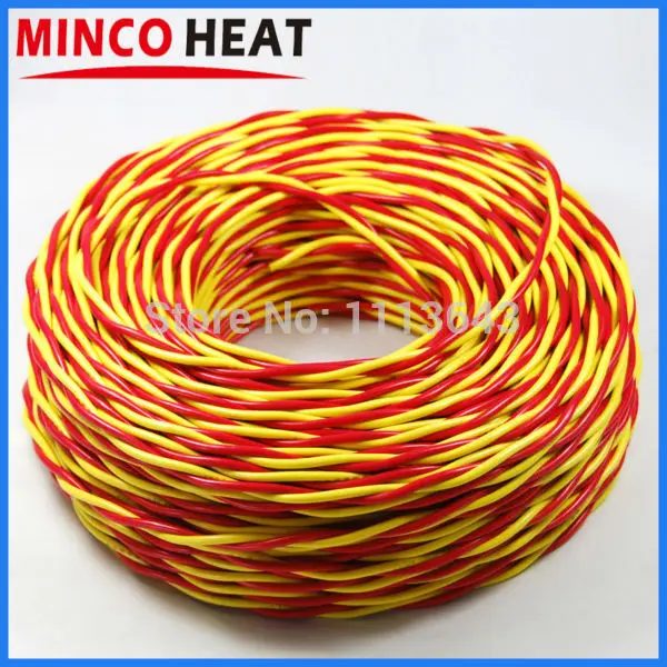 1 м RVS гибкий витой соединительный провод Чистый медный Электрический кабель для