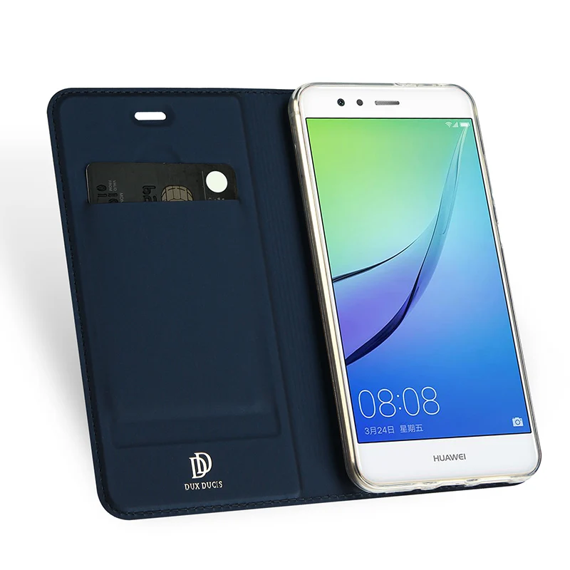 Huawei p10 lite случае Dux Ducis Марка Бумажник кожаный чехол huawei флип телефона для NOVA Coque |