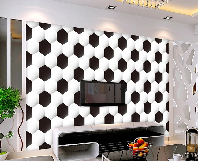 

Custom papel DE parede infantil,3d texture football murals for the sitting room the bedroom TV setting wallpaper papel de parede