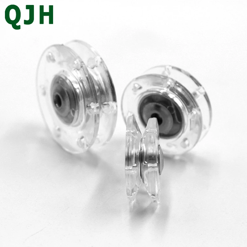 Высококлассные прозрачные пуговицы из смолы 20 шт. невидимые для пальто пряжки 18