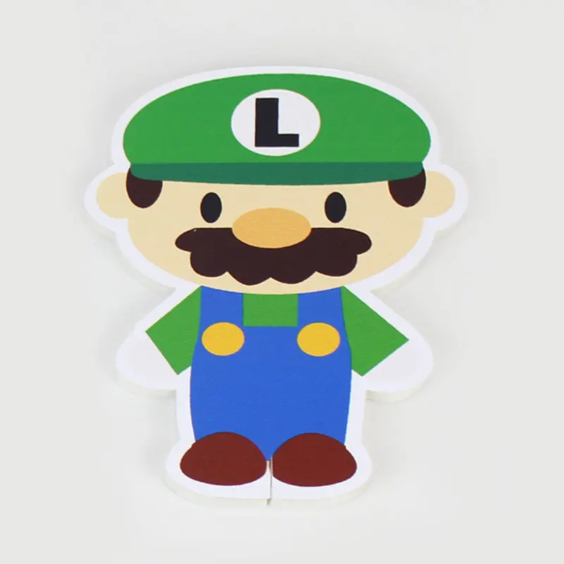 Luigi Mario Bros/вечерние украшения принцессы, настольные украшения, детские украшения для дня рождения, вечерние украшения - Цвет: Luigi