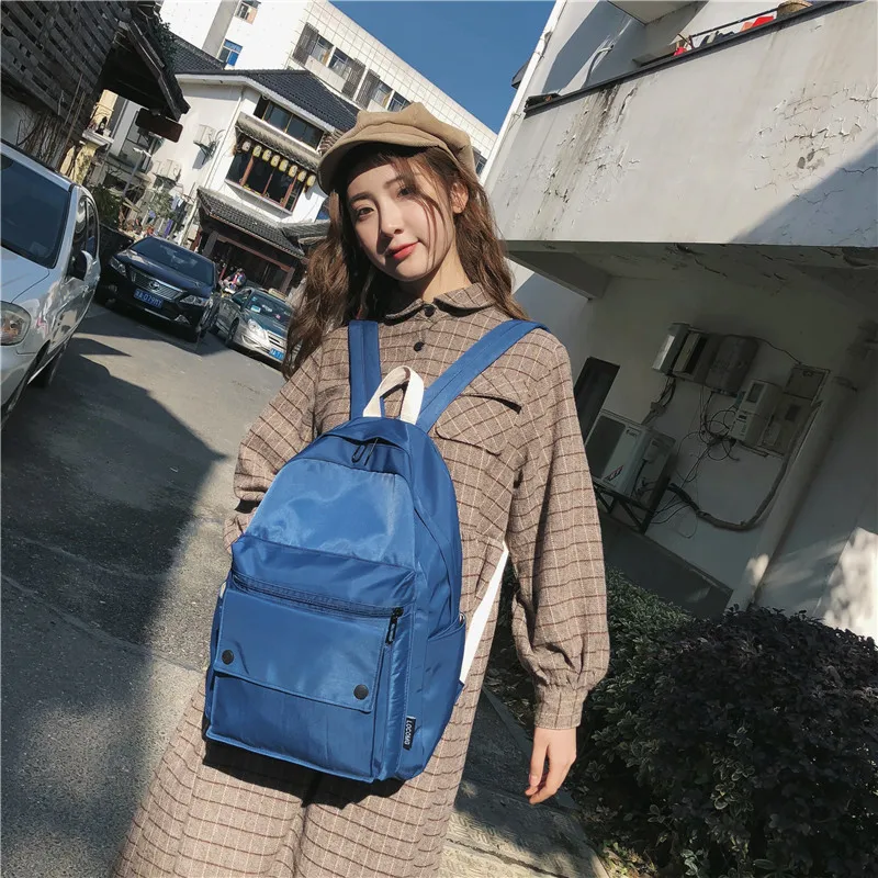 Youda школьный женский японский Harajuku стиль рюкзак для старшеклассников простые
