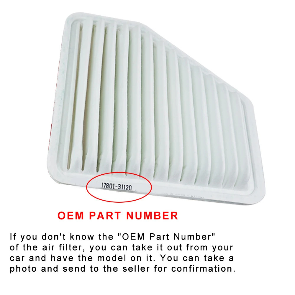 Фото R-EP Replacement Panel Air Filter for BMW E81 130 E90 E91 E92 E93 325 330 OEM 13717542294 Washable Reusable for High Power №4