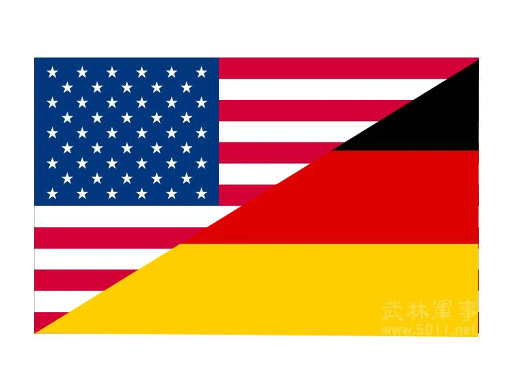 

USA United States Germany German Friendship Flag hot sell goods 3X5FT 150X90CM Banner brass metal holes horizontal