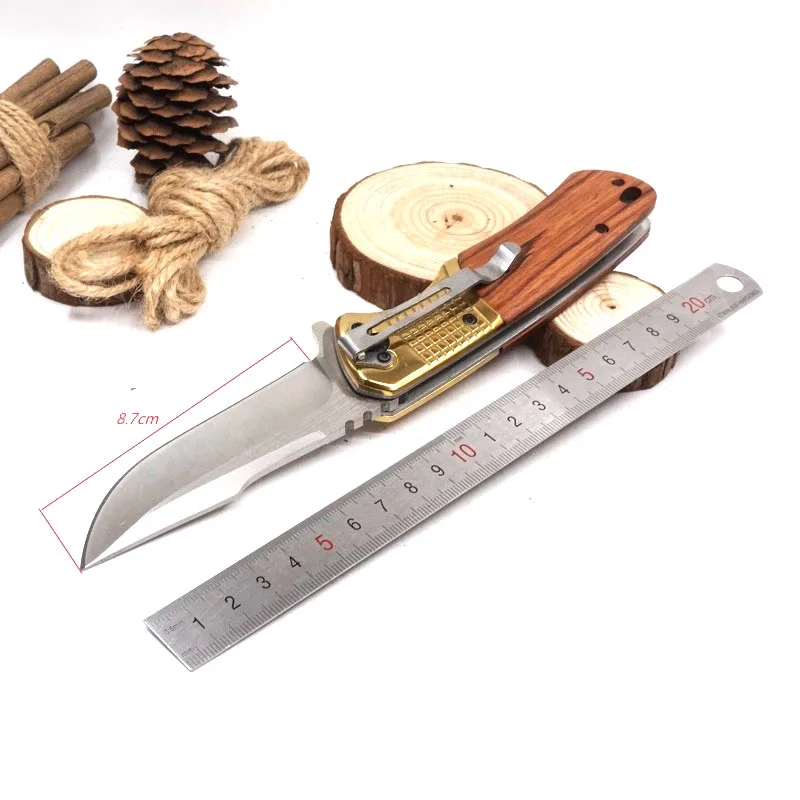 Folding Pocket Knife Tactical Hunting Knives Camping Outdoor Survival 440C Blade utility self-defense EDC Tools | Инструменты